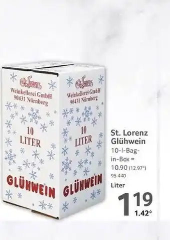 Selgros St. lorenz glühwein Angebot