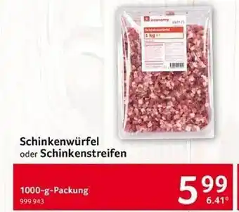 Selgros Economy schinkenwürfel oder schinkenstreifen Angebot