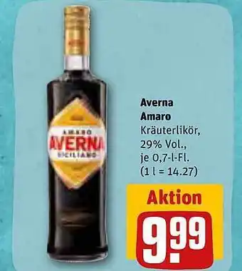 REWE Kaufpark Averna amaro Angebot