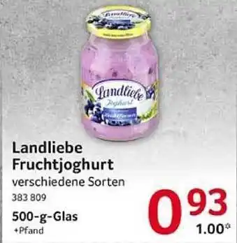 Selgros Landliebe fruchtjoghurt Angebot