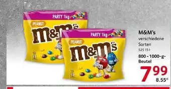 Selgros M&m's verschiedene sorten Angebot