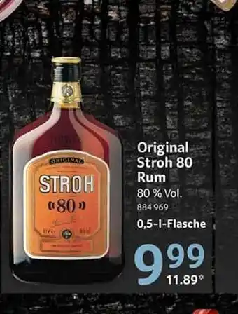 Selgros Original stroh 80 rum Angebot