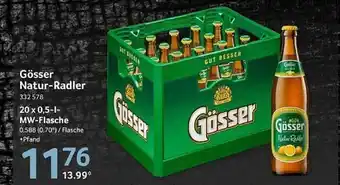 Selgros Gösser natur-radler Angebot