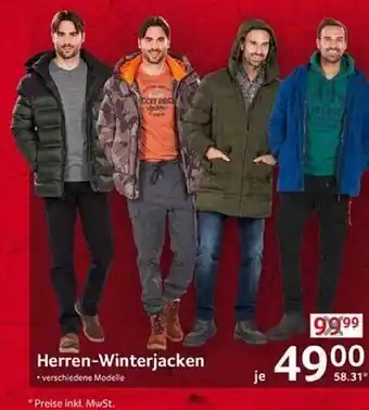 Selgros Herren-winterjacken Angebot