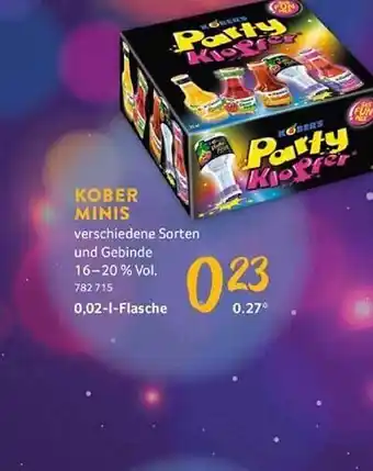 Selgros Kober minis Angebot