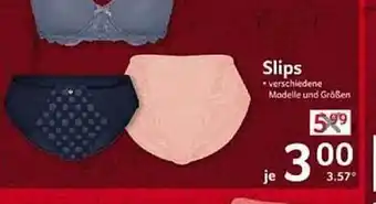 Selgros Slips Angebot