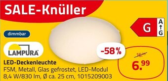 ROLLER Lampura LED Deckenleuchte Angebot