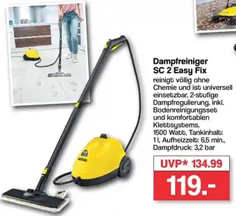 Famila Nord West Kärcher Dampfreiniger SC 2 Easy Fix Angebot