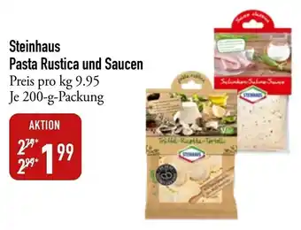 Galeria Markthalle Steinhaus Pasta Rustica und Saucen 200 g Packung Angebot