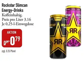 Galeria Markthalle Rockstar Slimcan Energy Drinks 0,25 L Angebot