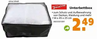 Globus Baumarkt TrendLine Unterbettbox Angebot