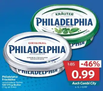 Combi Philadelphia Frischkase 130-175g Angebot