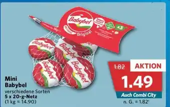 Combi Mini Babybel 5*20g Angebot