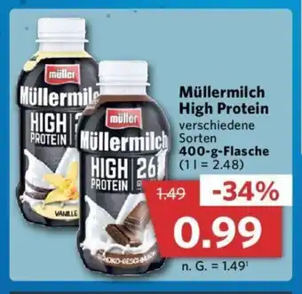 Combi Muller Mullermilch High Protein 400ml Angebot