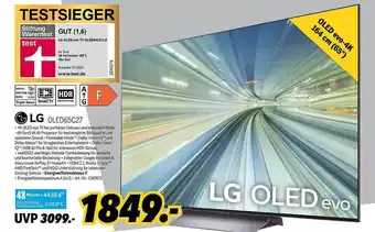 MEDIMAX Lg oled65c27 oled evo-4k Angebot