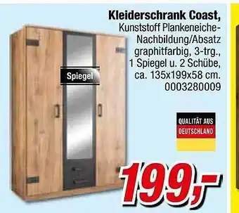 Opti Wohnwelt Kleiderschrank coast Angebot