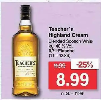 Famila Nord West Teacher's highland cream Angebot