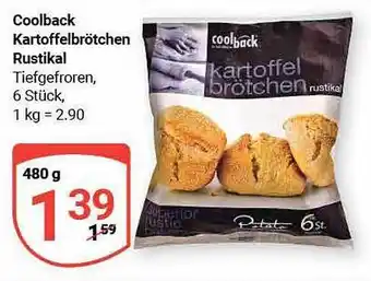 Globus Coolback kartoffelbrötchen rustikal Angebot