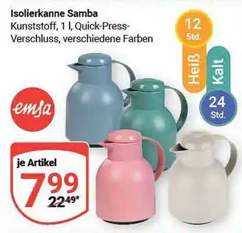 Globus Emsa isolierkanne samba Angebot