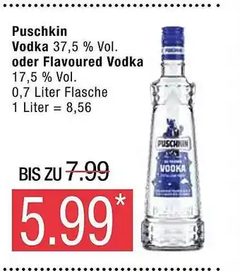 Marktkauf Puschkin vodka oder flavoured vodka Angebot