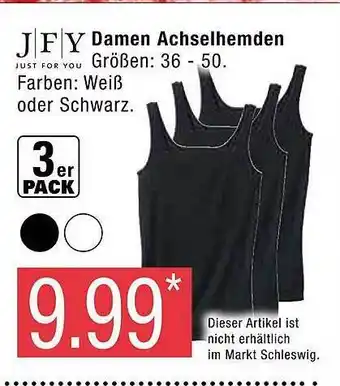 Marktkauf Jfy damen achselhemden Angebot