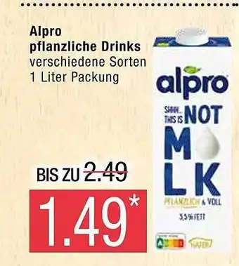 Marktkauf Alpro pflanzliche drinks Angebot