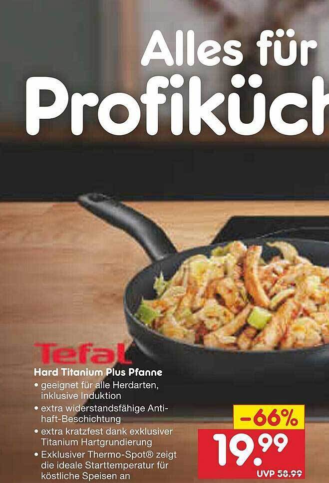 Tefal Hard Titanium Plus Pfanne Angebot Bei Netto Marken Discount 8692