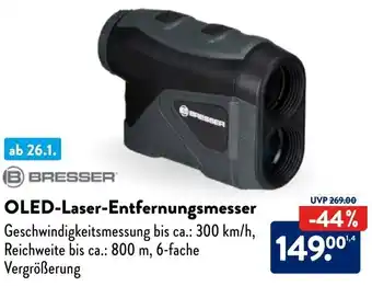 Aldi Süd Bresser OLED Laser Entfernungsmesser Angebot