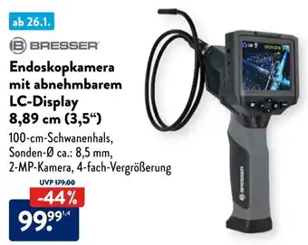 Aldi Süd Bresser Endoskopkamera mit abnehmbarem LC-Display 8,89 cm (3,5") Angebot