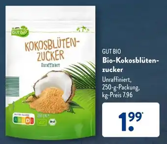 Aldi Süd Gut Bio Bio-Kokosblütenzucker 250 g Packung Angebot