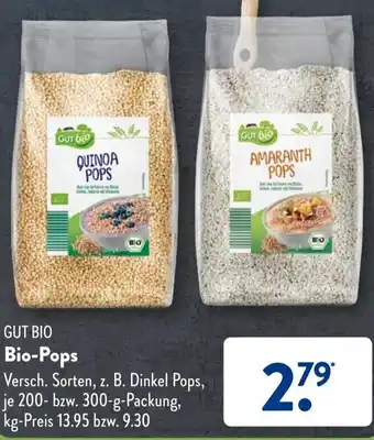 Aldi Süd Gut Bio Bio-Pops 200-300 g Packung Angebot