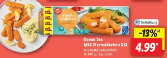 Lidl Ocean Sea MSC Fischstäbchen XXL 900 g Angebot