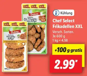 Lidl Chef Select Frikadellen XXL 600 g Angebot