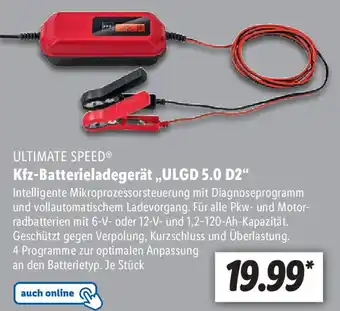 Lidl Ultimate Speed Kfz Batterieladegerät ,,ULGD 5.0 D2" Angebot