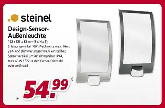 bauSpezi Steinel Design Sensor Außenleuchte Angebot