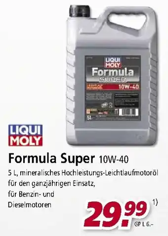 bauSpezi Liqui Moly Formula Super 10W-40 Angebot