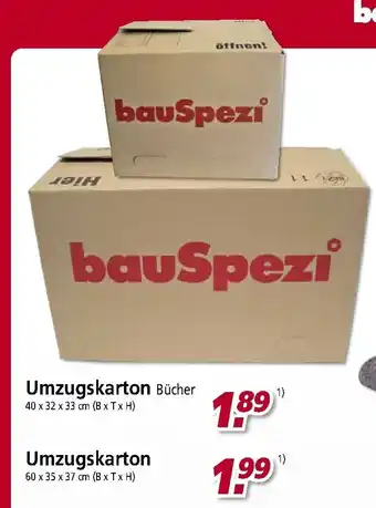 bauSpezi Umzugskarton Angebot