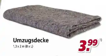 bauSpezi Umzugsdecke Angebot