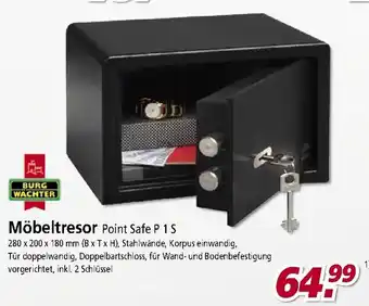 bauSpezi Möbeltresor Point Safe P 1 S Angebot