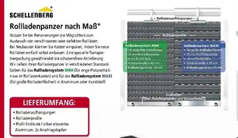 bauSpezi Schellenberg Rollladenpanzer nach Maß Angebot