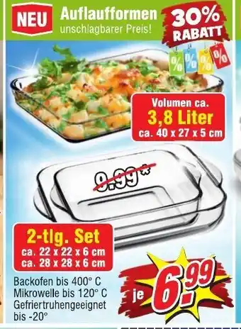 Wiglo Wunderland Auflaufformen Angebot