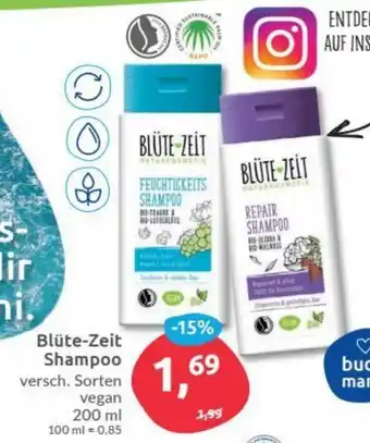 Budni Blüte Zeit Shampoo 200ml Angebot