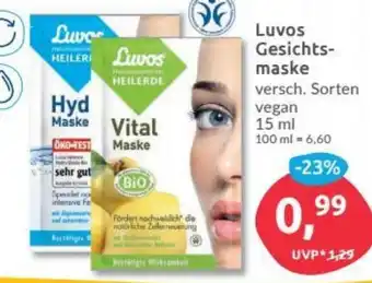 Budni Luvos Gesichtsmaske 15ml Angebot