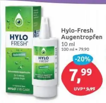 Budni Hylo Fresh Augentropfen 10ml Angebot