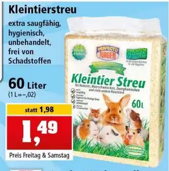 Thomas Philipps Kleintierstreu 60L Angebot