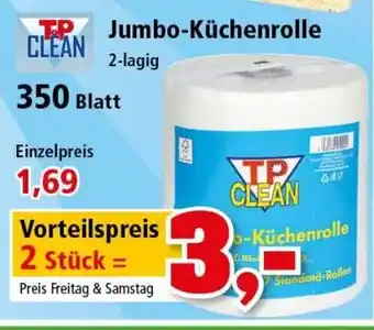 Thomas Philipps TP Clean Jumbo Küchenrolle Angebot