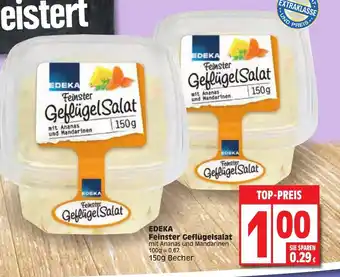 Edeka Edeka Feinster Geflügelsalat 150g Becher Angebot