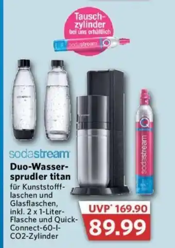 Combi SodaStream Trinkwassersprudler Duo Angebot