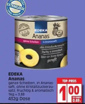 Edeka Edeka Ananas 432g Angebot