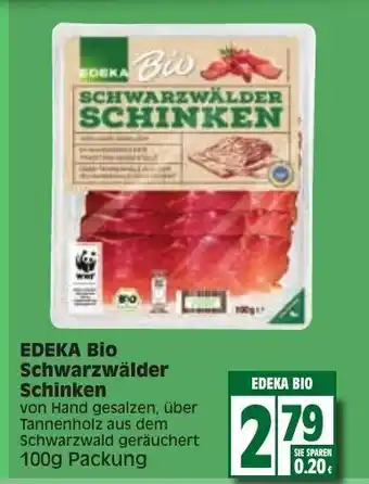 Edeka Edeka Schwarzwälder Schinken 100g Angebot